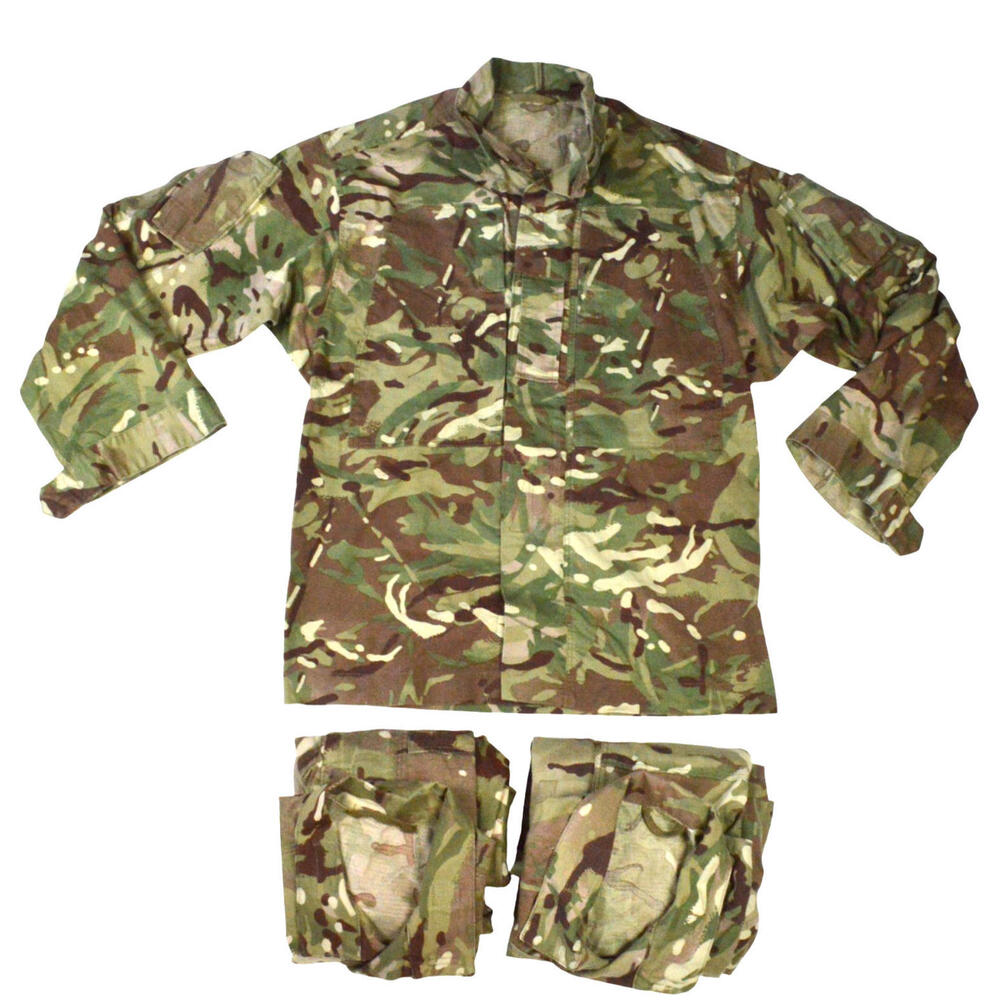3 X Lot of British Army Camo Military Jacket Combat MTP Shirt 170/88 M Medium